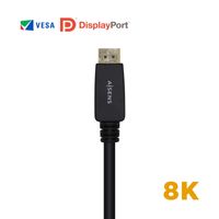 Miniatura 4 de Aisens Cable Displayport Certificado V1.4 8k 60hz Macho a Macho 3m Negro
