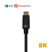 Miniatura 5 de Aisens Cable Displayport Certificado V1.4 8k 60hz Macho a Macho 3m Negro