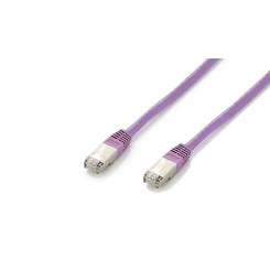 LATIGUILLO APANTALLADO S/FTP CATEGORIA 6A HF 2M COLOR PURPLE