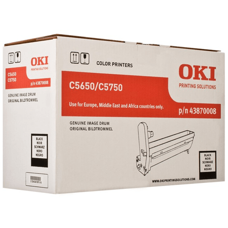 OKI C5650/C5750 Tambor Negro 20k - Imagen 1 de 1 OKI C5650/C5750 Tambor Negro 20k - Imagen 1 de 1