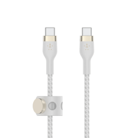 Miniatura 1 de Belkin USB-C to USB-C 2.0 brd Sil 2M Wh