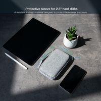 Miniatura 3 de ESTUCHE PROTECTOR PARA CAJA HDD TOOQ TQBC-E2503G 2.5" GRIS