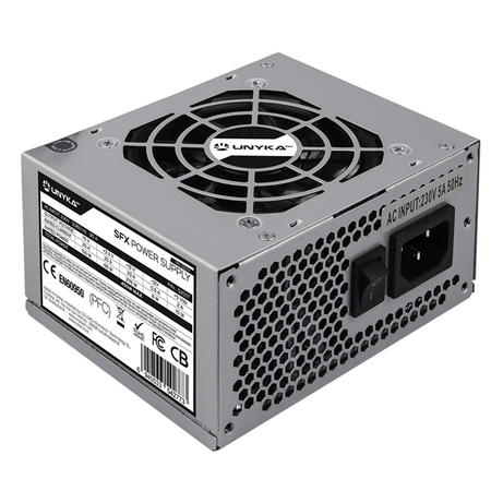 Fuente Alimentación 450W UNYKA SFX 450W Non-Modular Silver - Imagen 1 de 5 Fuente Alimentación 450W UNYKA SFX 450W Non-Modular Silver - Imagen 1 de 5