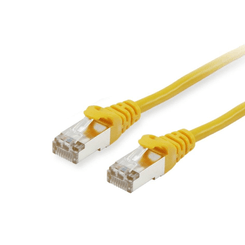 LATIGUILLO APANTALLADO S/FTP CATEGORIA 6 LIBRE HALOGENOS 10M COLOR AMARILLO EQUIP P/N 605566