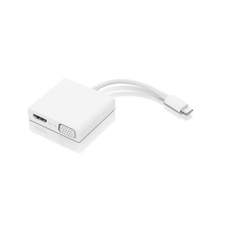 ADAPTADOR LENOVO USB-C 3-in-1 Travel Hub, 4K HDMI, VGA, USB 3.0, Simple Plug and Play (universal p - Imagen 1 de 3 ADAPTADOR LENOVO USB-C 3-in-1 Travel Hub, 4K HDMI, VGA, USB 3.0, Simple Plug and Play (universal p - Imagen 1 de 3
