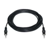 Miniatura 3 de CABLE AUDIO ESTEREO AISENS JACK 3.5 MACHO A JACK 3.5 MACHO 10M NEGRO A128-0144
