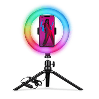 Miniatura 1 de CELLY ARO LUZ RGB 20 CM CON CONEXION USB