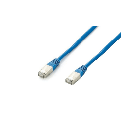 LATIGUILLO APANTALLADO PLATINIUM S/FTP CATEGORIA 6A LIBRE HALOGENOS 1M COLOR AZUL