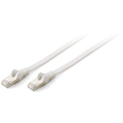 LATIGUILLO PLANO APANTALLADO U/FTP  CATEGORIA 6A/10G 3M COLOR BLANCO