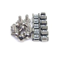 Miniatura 2 de Paquete de 100 Tornillos y Tuercas Enjauladas Cage Nuts M6