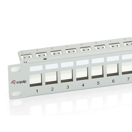PATCH PANEL 24 PUERTOS CAT.6 APANTALLADO VACIO COLOR GRIS - Imagen 3 de 6 PATCH PANEL 24 PUERTOS CAT.6 APANTALLADO VACIO COLOR GRIS - Imagen 3 de 6