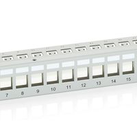 Miniatura 4 de PATCH PANEL 24 PUERTOS CAT.6 APANTALLADO VACIO COLOR GRIS