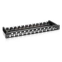 Miniatura 1 de PATCH PANEL VACIO CAT.6A 24 PUERTOS KEYSTONE 1U