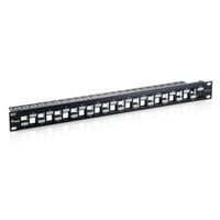 Miniatura 2 de PATCH PANEL VACIO CAT.6 A 24 PUERTOS KEYSTONE APANTALLADO