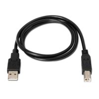 Miniatura 3 de Aisens Cable Usb 2.0 Impresora, Tipo A/M-B/M, Negro, 1.8M