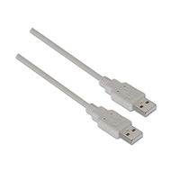 Miniatura 1 de CABLE USB(A)M 2.0 A USB(A)M 2.0 AISENS 2M GRIS A101-0022