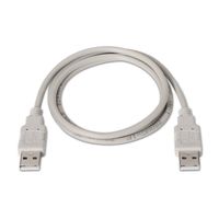 Miniatura 3 de CABLE USB(A)M 2.0 A USB(A)M 2.0 AISENS 2M GRIS A101-0022