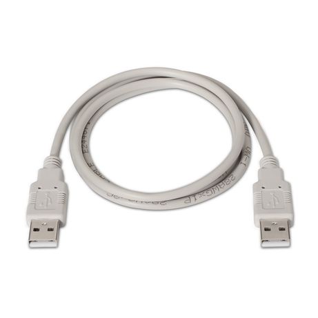 CABLE USB(A)M 2.0 A USB(A)M 2.0 AISENS 2M GRIS A101-0022 - Imagen 3 de 3 CABLE USB(A)M 2.0 A USB(A)M 2.0 AISENS 2M GRIS A101-0022 - Imagen 3 de 3