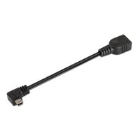 Miniatura 2 de CABLE AISENS MINI USB B MACHO A USB A HEMBRA OTG 15CM NEGRO A101-0034