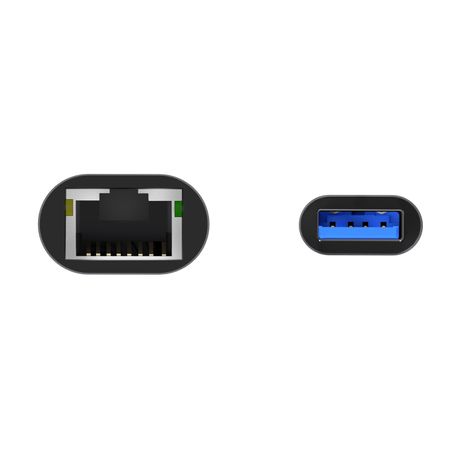 AISENS Conversor USB 3.0 A Ethernet Gigabit 10/100/1000 Mbps, Gris, 15cm - Imagen 4 de 6 AISENS Conversor USB 3.0 A Ethernet Gigabit 10/100/1000 Mbps, Gris, 15cm - Imagen 4 de 6