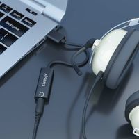 Miniatura 5 de CONVERSOR AISENS USB-A A AUDIO 48KHZ USB-A/M-JACK 3.5/H NEGRO 10CM