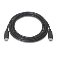 Miniatura 3 de Aisens Cable Usb 2.0 3A Tipo Usb-C/M-Usb-C/M Negro 0,5M