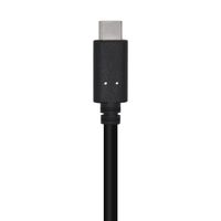 Miniatura 3 de Aisens - Cable Usb 3.1 Gen2 10Gbps 3A, Tipo Usb-C/M-A/M, Negro, 1.5M