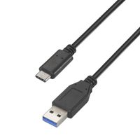 Miniatura 4 de Aisens - Cable Usb 3.1 Gen2 10Gbps 3A, Tipo Usb-C/M-A/M, Negro, 1.5M