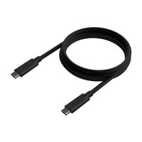 Miniatura 3 de AISENS Cable USB 3.2 Gen2 10Gbps 4k@60Hz 5A 100W E-Marker, Tipo USB-C/M-USB-C/M, Negro, 3.0m
