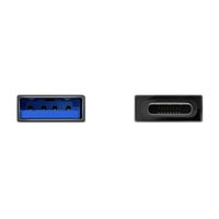 Miniatura 3 de AISENS Mini Adaptador Aluminio USB 3.2 Gen1 3A, Tipo USB-C/M-A/H, Gris