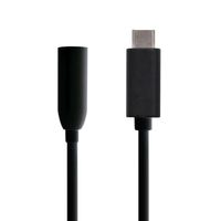 Miniatura 3 de ADAPTADOR AISENS USB-C MACHO A JACK 3.5 HEMBRA 15CM NEGRO A109-0348