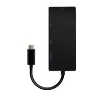 Miniatura 3 de AISENS Conversor USB-C A DP/DVI/HDMI/VGA, USB-C/M-DP/H-DVI/H-HDMI/H-Vga/H, Negro, 15cm