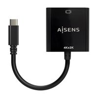 Miniatura 3 de CONVERSOR AISENS USB-C A HDMI 4K30HZ USB-C M-HDMI H NEGRO 15CM