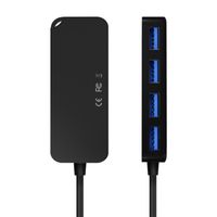 Miniatura 4 de AISENS Hub USB 3.1 USB-C, USB-C/M-4x Tipo A/H, Negro, 60cm