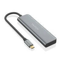 Miniatura 3 de HUB AISENS USB 3.2 GEN1 5G USB-C USB-C/M-2XUSB-C/H-2XUSB-A/H 15CM