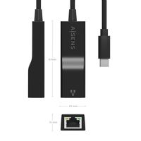 Miniatura 5 de Aisens - Conversor Usb3.1 Gen1 Usb-C A Ethernet Gigabit 10/100/1000 Mb