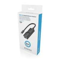 Miniatura 7 de Aisens - Conversor Usb3.1 Gen1 Usb-C A Ethernet Gigabit 10/100/1000 Mb