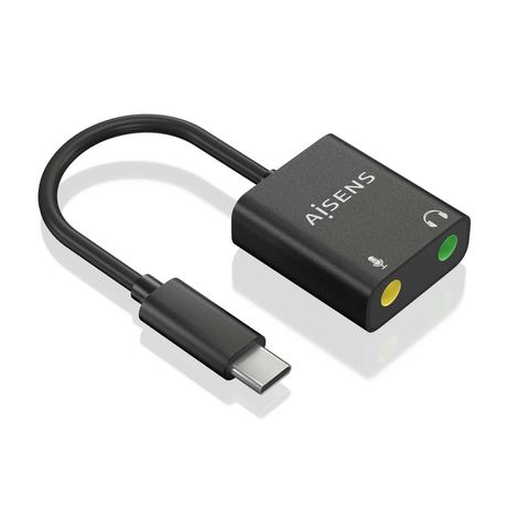 CONVERSOR AISENS USB-C A AUDIO 48KHZ USB-C/M-2XJACK 3.5/H 10CM - Imagen 3 de 5 CONVERSOR AISENS USB-C A AUDIO 48KHZ USB-C/M-2XJACK 3.5/H 10CM - Imagen 3 de 5
