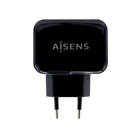 AISENS Cargador pared universal usb 2.0 2puertos negro - Imagen 2 de 5 AISENS Cargador pared universal usb 2.0 2puertos negro - Imagen 2 de 5