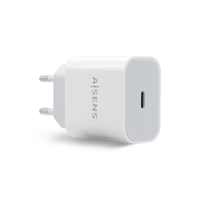 Miniatura 1 de AISENS Cargador USB-C P?3.0 1 Puerto 1x USB-C 20 W, Blanco