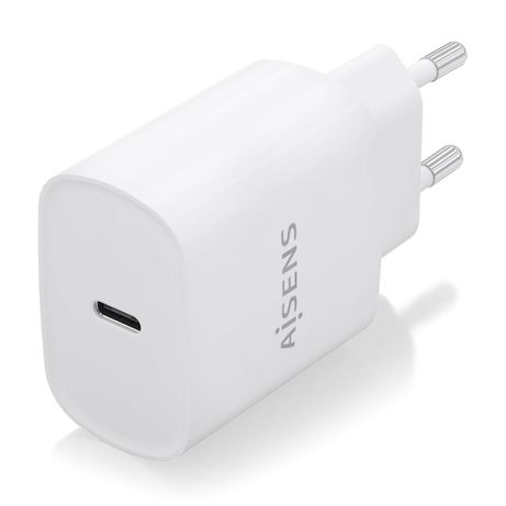 Aisens - Cargador Usb-C Pd3.0 1 Puerto 1Xusb-C 20W, Blanco - Imagen 3 de 6 Aisens - Cargador Usb-C Pd3.0 1 Puerto 1Xusb-C 20W, Blanco - Imagen 3 de 6