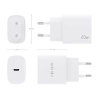 Miniatura 5 de Aisens - Cargador Usb-C Pd3.0 1 Puerto 1Xusb-C 20W, Blanco