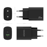 Miniatura 5 de CARGADOR AISENS 20W 1xUSB-C PD3.0 1xUSB-A QC3.0 NEGRO