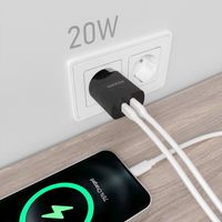 Miniatura 6 de CARGADOR AISENS 20W 1xUSB-C PD3.0 1xUSB-A QC3.0 NEGRO