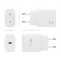 Miniatura 5 de CARGADOR AISENS USB-C PD3.0 1 PUERTO 1XUSB-C 25W BLANCO