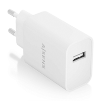 Miniatura 1 de CARGADOR AISENS USB 10W ALTA EFICIENCIA 5V/2A BLANCO