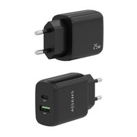 Miniatura 4 de CARGADOR AISENS 25W 1XUSB-C PD3.0 1XUSB-A QC3.0 NEGRO