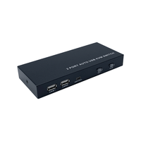 Miniatura 1 de Aisens Conmutador Kvm Hdmi 4K 60Hz Usb 1U-2Pc Con Fuente Alimentación, Negro