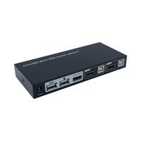 Miniatura 3 de Aisens Conmutador Kvm Hdmi 4K 60Hz Usb 1U-2Pc Con Fuente Alimentación, Negro