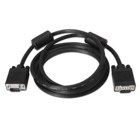 CABLE AISENS SVGA CON FERRITA CONECTORES TIPO D-SUB HDB15 MACHO DOBLE APANTALLADO 6M NEGRO A113-0073 - Imagen 3 de 3 CABLE AISENS SVGA CON FERRITA CONECTORES TIPO D-SUB HDB15 MACHO DOBLE APANTALLADO 6M NEGRO A113-0073 - Imagen 3 de 3
